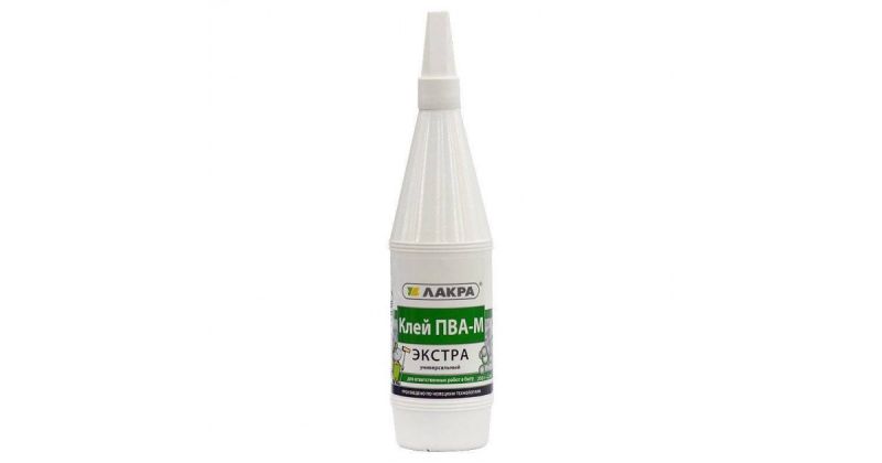 купить Клей ПВА-М универсальный Экстра  80г (Лакра) с доставкой