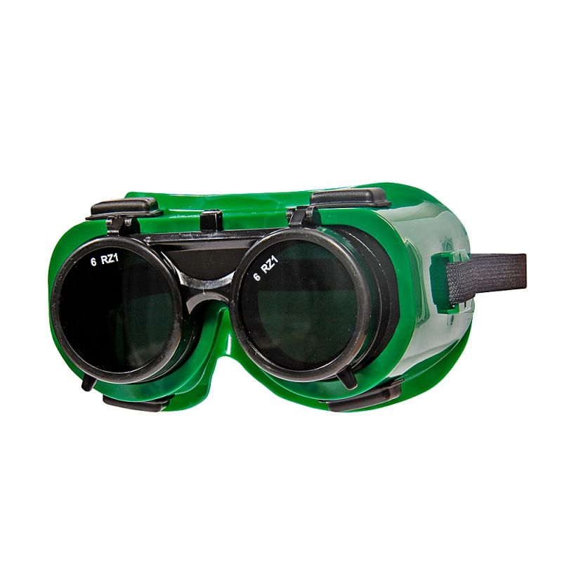 купить Очки газосварщика Росомз ЗHД2 Admiral с откидными стеклами Г-3                                       с доставкой