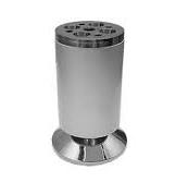 купить Опора мебельная регулируемая D50 H100мм хром+хром матовый 001А с доставкой