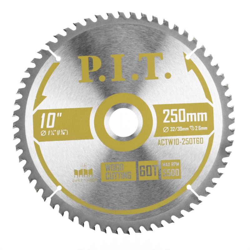 купить Диск пильный P.I.T.  250 х 32/30 мм 60Т по дереву с доставкой