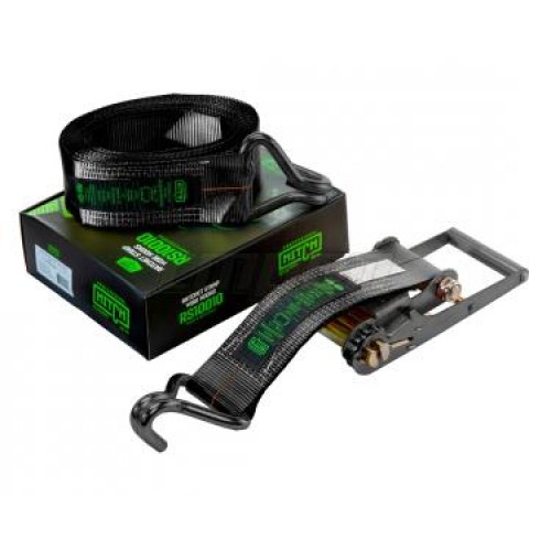 купить Ремень-стяжка для груза HITCH RS 3510 PROFESSIONAL 35мм, 10,0м, 3,7т, STF370daN с доставкой