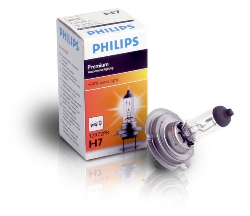 купить Автолампа Philips H7 12V 55W PX26d (+30% света)                                                      с доставкой