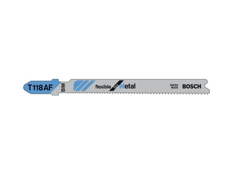 купить Пилка Bosch Т-118AF BIM,по металлу(1-3мм),прям.пропил                                                с доставкой