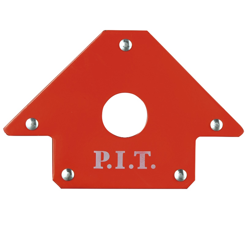 купить Держатель магнитный для сварки P.I.T корпус 17,5мм, 45х90х135* толщ. стенок 2,3мм  с доставкой