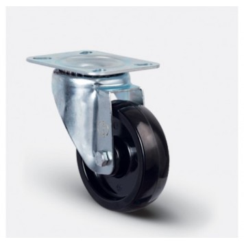 купить Колесная опора термостойкая поворотная ЕМ01 ВКВ 100 фенол с доставкой