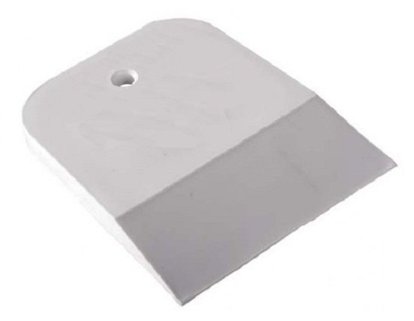 купить Шпатель резиновый РОС 100мм белый                                                                    с доставкой