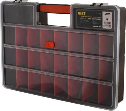 купить Ящик для крепежа (органайзер) 18" FIT (46*32*8см) 26отделений                                        с доставкой