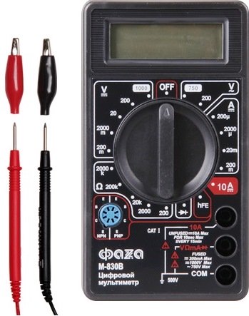 купить Мультиметр М830 В Фаzа с доставкой