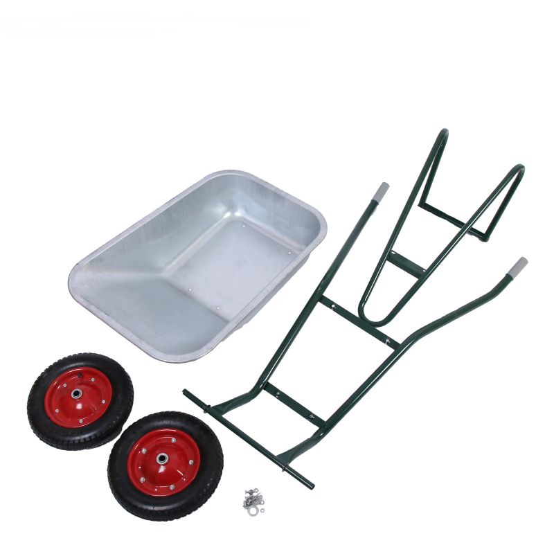 купить Тачка строительная ПРОФИ ПMS-2  2-колесная, 90л, 300кг, 3.25-8 с доставкой