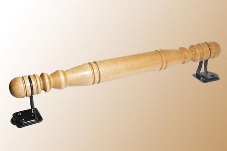 купить Ручка дверная скоба РС-300-Тр дерево, круглая (ЛИКОН) с доставкой