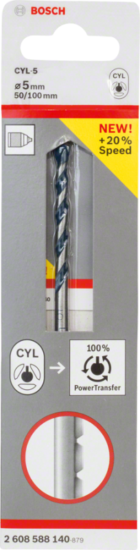 купить Сверло по бетону CYL-5  8* 50*100 Bosch 26085881                                                     с доставкой