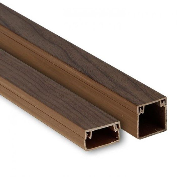 купить Кабель-канал   15х10мм  (2м) темное дерево с доставкой
