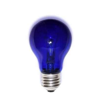 купить Лампа  накаливания для физиотерапии Е27 БС 230-240 60Вт (синяя)                                      с доставкой