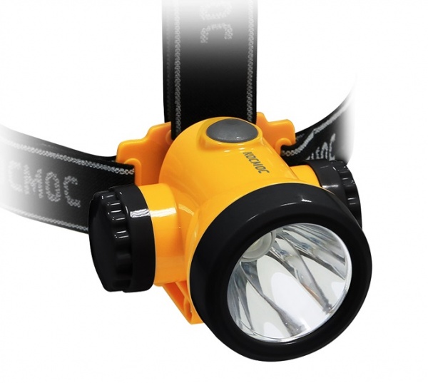 купить Фонарь  аккумуляторный  налобный Космос Н3WLi 3Вт LED Li-On с доставкой