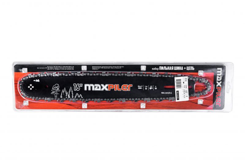 купить Цепь пильная  MaxPiler MX-1,3-64-0,325 + шина MXGB-1,3-64-0,325-16 с доставкой