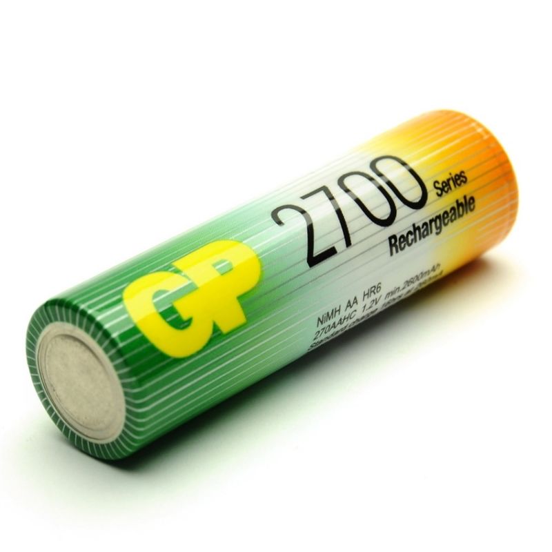 купить Батарейка аккумуляторная R6-2700mAh  GP (NiMh) с доставкой
