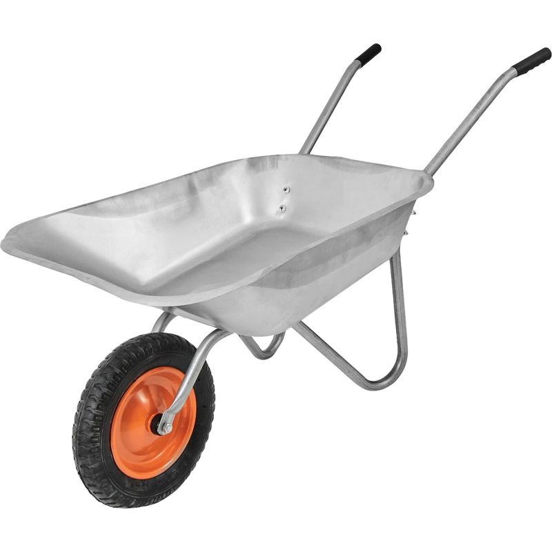 купить Тачка строительная Стинко ТСТ-200/1 1-колесная, 110л, 200кг, 0,8мм, 4.00-8 с доставкой
