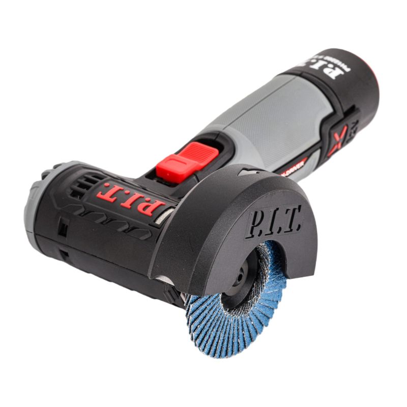 купить УШМ аккумуляторная P.I.T РWS12K-76A  12В, 76*100мм, 17500об/мин, М5 с доставкой