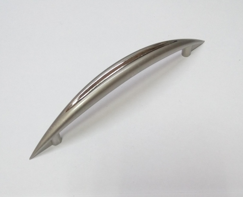 купить Ручка мебельная скоба 2261-96 хром/сатин                                                             с доставкой