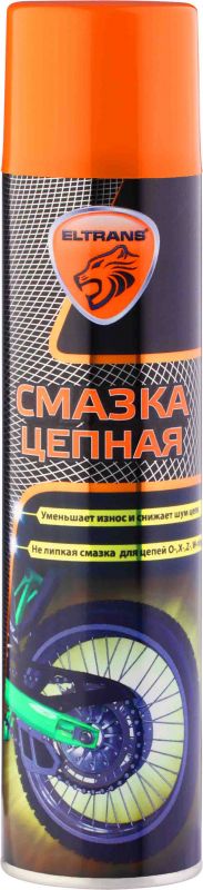 купить Смазка цепная (аэрозоль) 400мл "Элтранс"                                                             с доставкой