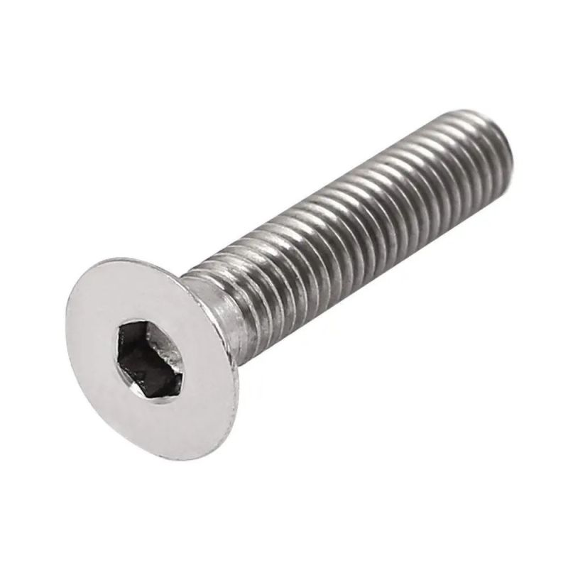 купить Винт потай с внутренним шестигранником  8х 20  DIN7991 проч.8,8 цинк с доставкой