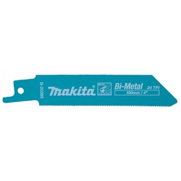 купить Полотно для сабельной пилы Makita В-20395,BIM,100мм,по металлу 0,7-3мм                               с доставкой