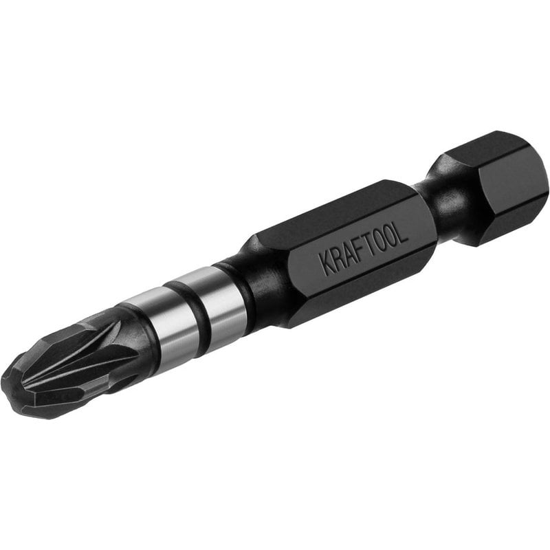 купить Насадка PZ 2х 50мм 1/4" KRAFTOOL Impact Pro, Pozidriv с доставкой