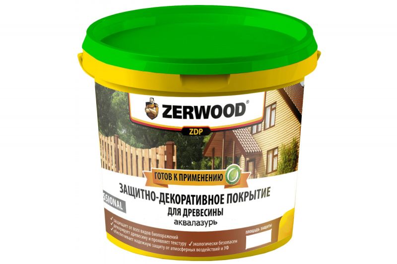 купить Пропитка по дереву защит.декор. акрил. палисандр 5,0кг ZERWOOD ZDP аквалазурь с доставкой