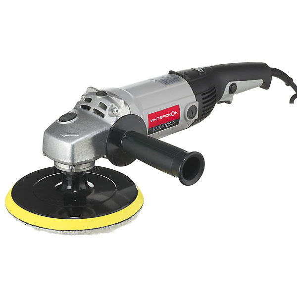 купить Полировальная машина Интерскол УПМ-180/1300 Э                                                        с доставкой