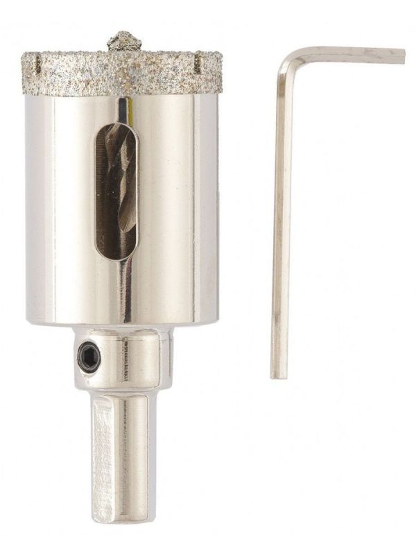 купить Коронка алмазная по керамограниту Matrix 38х67мм, трехгранный хвостовик с доставкой