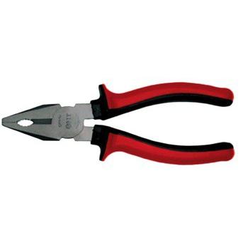 купить Пассатижи FIT "Люкс" 200мм красно-черные мягкие прорезиненные ручки с доставкой