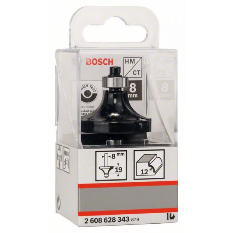 купить Фреза Bosch для закруглений 8/12/19,0/60 (2.608.628.343)                                             с доставкой