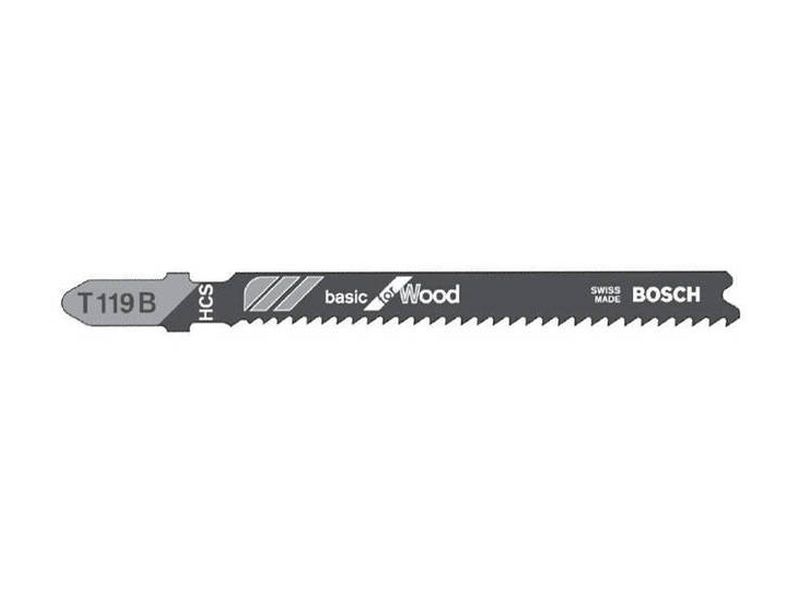 купить Пилка Bosch Т-119В по дереву(2-15мм),ДСП,ДВП,стол.плит.прямой пропил                                 с доставкой