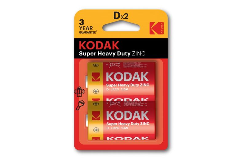 купить Батарейка R20 Kodak Super 2*BL с доставкой