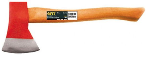 купить Топор 1400гр деревянная ручка, кованая усиленная сталь FIT с доставкой