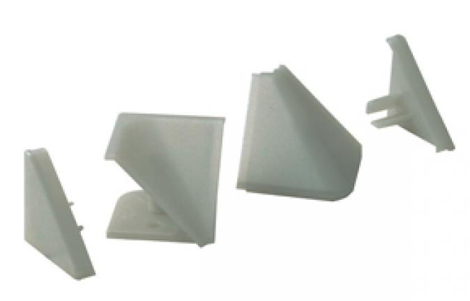 купить Комплект заглушек для плинтуса белый                                                                 с доставкой