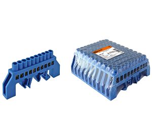 купить Шина нулевая на DIN 12/1 TDM 8х12мм в изоляторе с доставкой