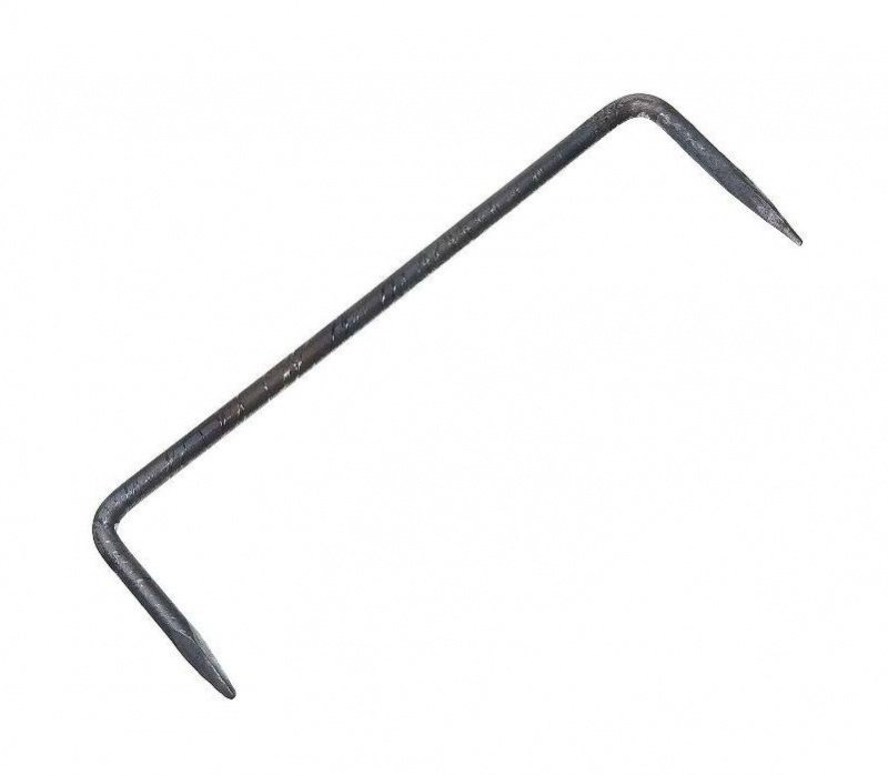 купить Скоба строительная кованая d- 8мм L-300мм                                                            с доставкой