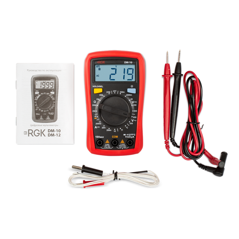 купить Мультиметр RGK DM-10 с доставкой