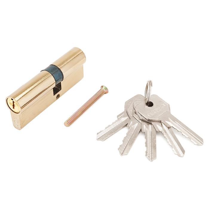 купить Механизм цилиндровый Стандарт Z.I.80-5K BR (30х10х40) латунь, англ. ключ-ключ, 5кл. с доставкой