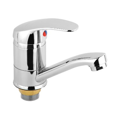 купить Смеситель для кухни ОЛИМП ОС6322 40мм укороч. на гайке/гусак 120мм с доставкой