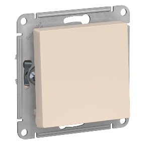 купить Выключатель Schneider Electric Atlas (модуль) 1кл. бежевый проходной  ATN000261 с доставкой