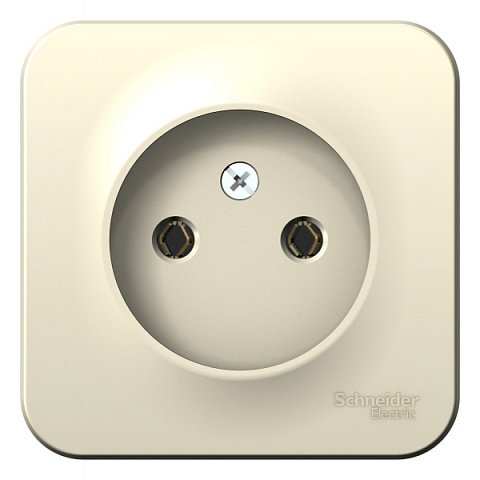 купить Розетка накладная Schneider Electric Blanca 1-OП молочный, без заземления	 BLNRA000112 с доставкой