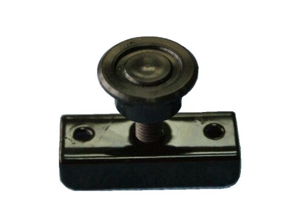 купить Опора регулируемая П-образная черная 16мм                                                            с доставкой