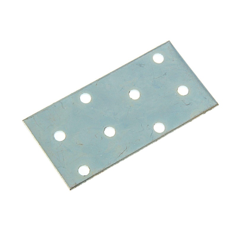 купить Пластина крепежная  80х40х1,5мм оцинк.  с доставкой