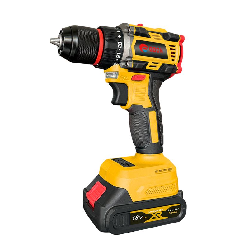 купить Шуруповерт бесщеточный Edon AD-18BL (2акк 18В, 2.0Ач, 30Нм) с доставкой