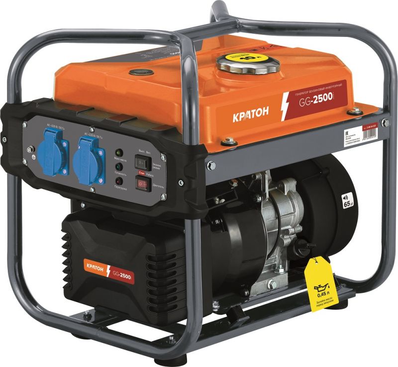купить Генератор бензиновый Кратон GG-2500I с доставкой