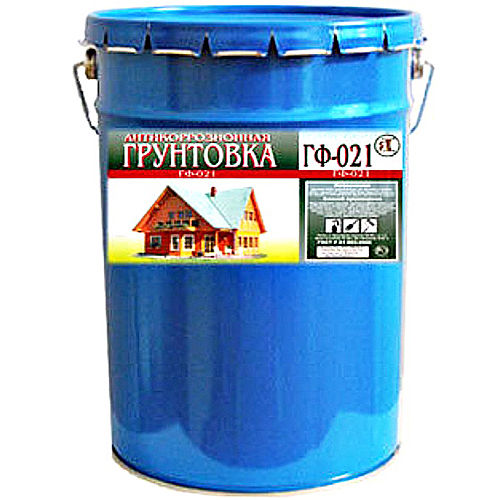 купить Грунт ГФ-021 серый 20,0кг. Радуга                                                                    с доставкой