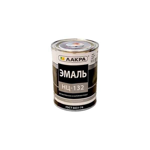 купить Эмаль НЦ- 132 зеленая  0,7кг  Лакра                                                                  с доставкой