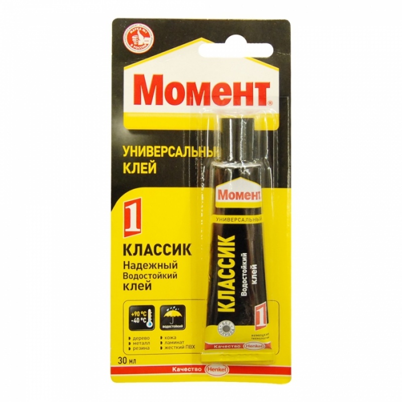 купить Клей  Момент-1 Классик  30мл шоу бокс                                                                с доставкой